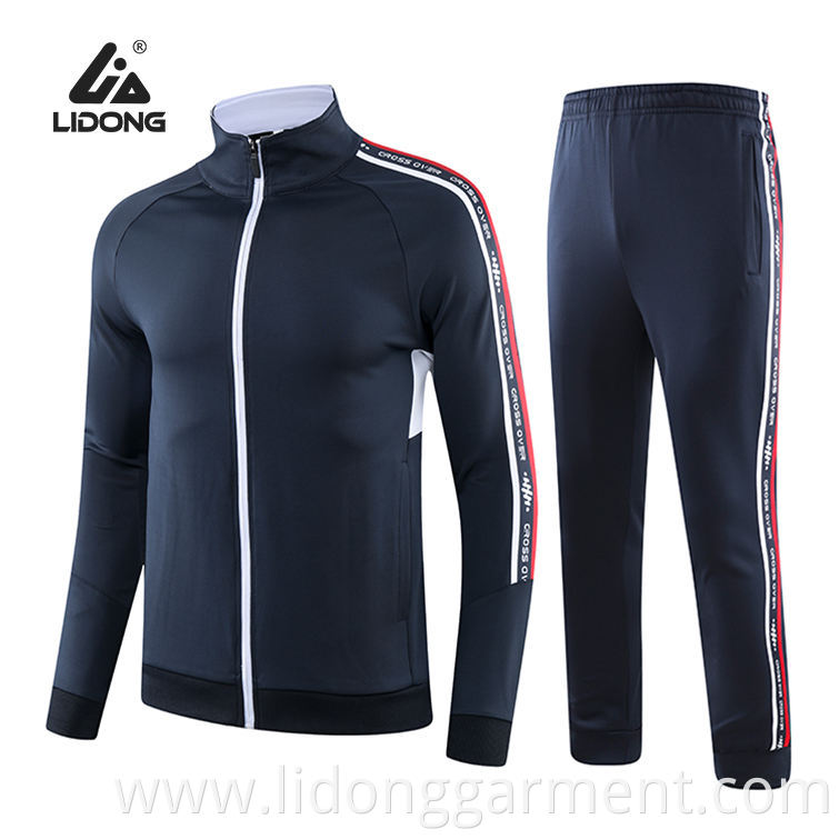 Customized Design Tracksuits For Men Sport Wear Brands Custom Tracksuits Mens With Great Price